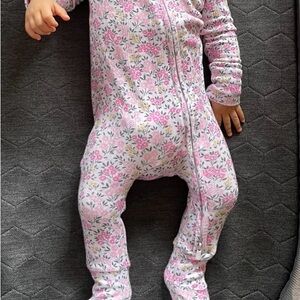 [Posh Peanut] Meadow Haze Pointelle Convertible One Piece - 6 to 9 Months